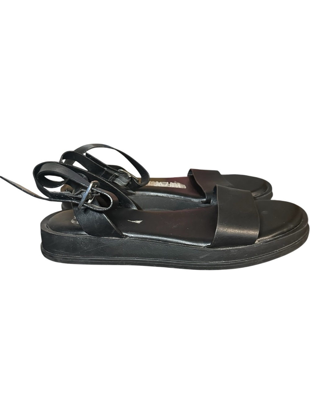 Gianni Bini Day Light Gladiator Sandals Black Size 8